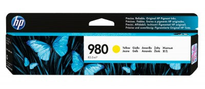 Tinta HP 980 - D8J09A, Amarillo