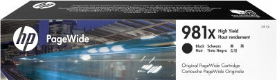 Tinta HP 981X - L0R12A, Negro - Alto rendimiento