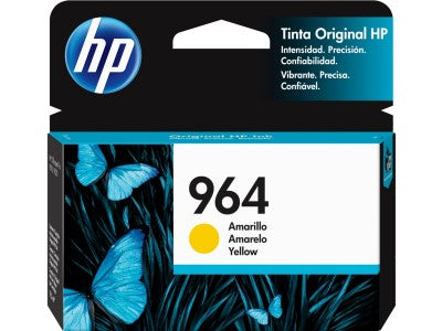 Tinta HP 964 - 3JA52AL, Amarillo