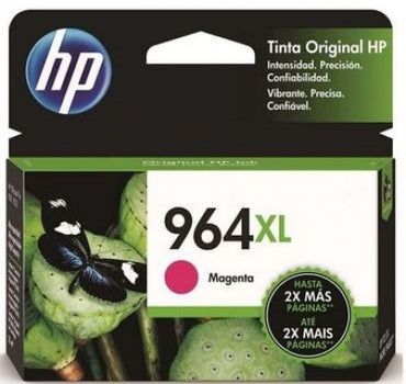 Tinta HP 964XL - 3JA55AL, Magenta - Alto Rendimiento