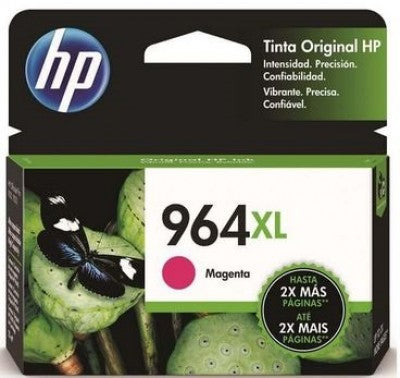 Tinta HP 964XL - 3JA55AL, Magenta - Alto Rendimiento