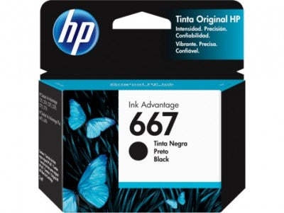 Tinta HP 667A - 3YM79AL, Negro