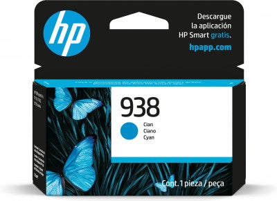 HP CARTUCHO 938 4S6X5PL CIAN