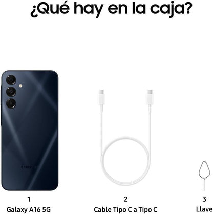 Celulares SAMSUNG SAMSUNG A16 128GB NEGRO