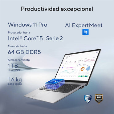 Laptops Asus Business P1503CVA-C516G512-P1