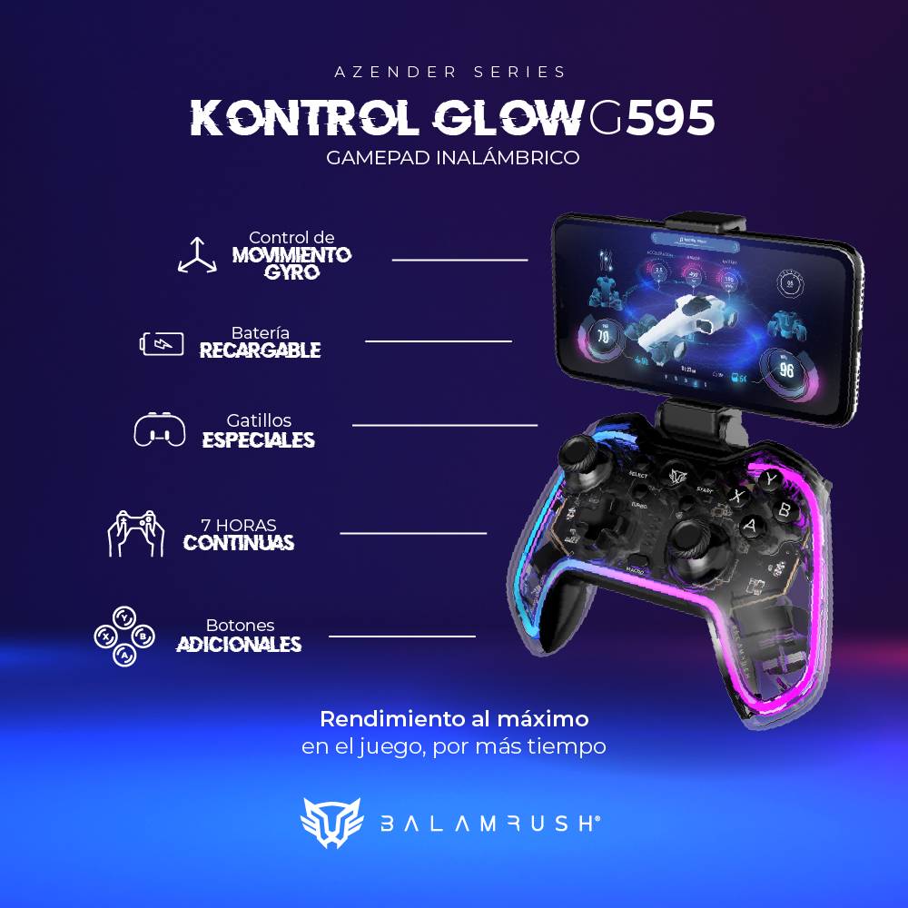 Gamepad Balam Rush G595