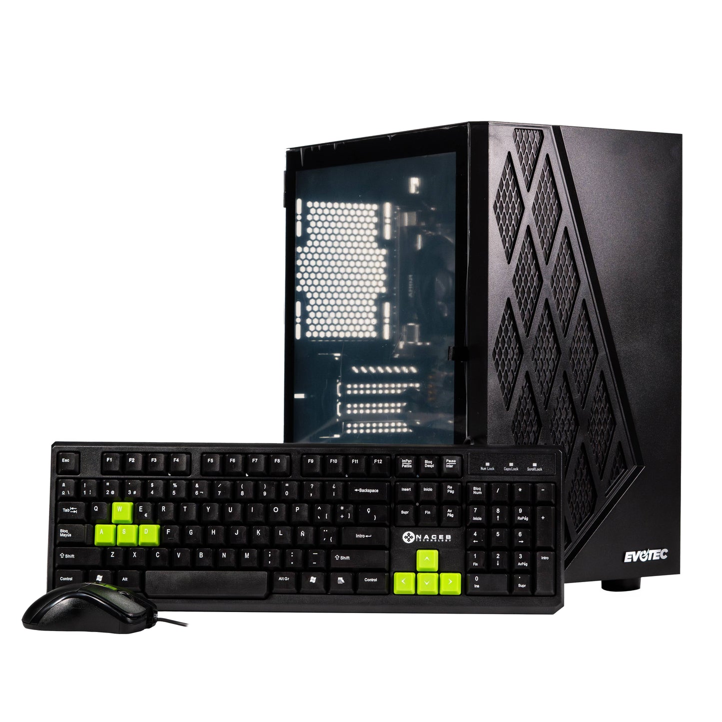 PCs de Escritorio Gaming EVOTEC EV-R556GT-VERTEC