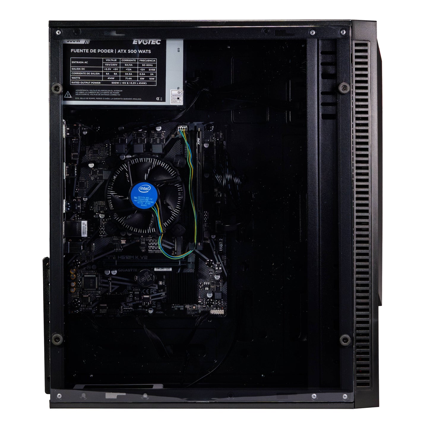 Pcs de escritorio EVOTEC EV-I510T-VERTEC
