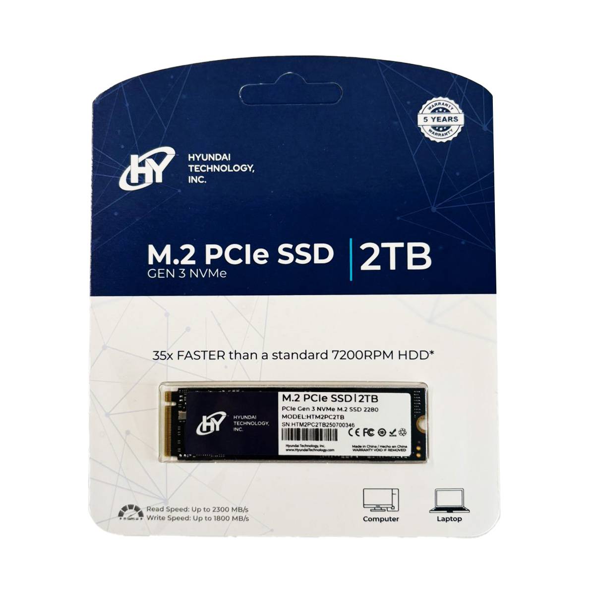 SSD HYUNDAI  HTM2PC2TB