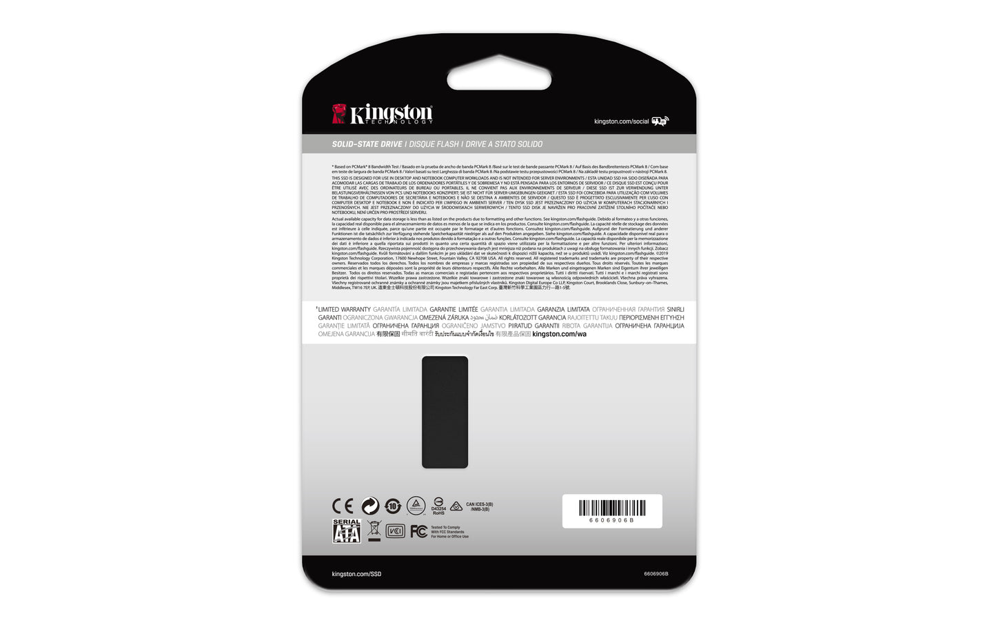 SSD Kingston Technology KC600