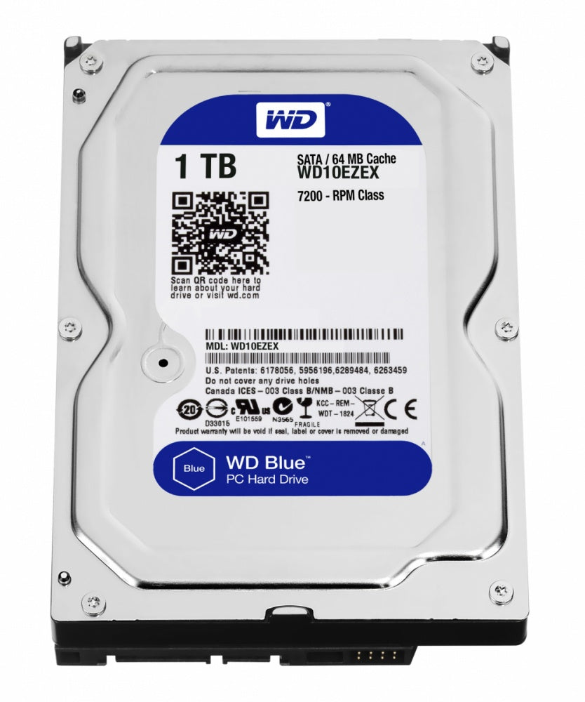 Disco Duro Western Digital WD10EZEX de 1TB de 3.5"