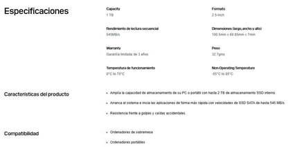 SSD SANDISK WDS100T5G0A