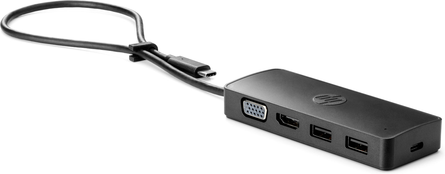 HP USB-C Travel Hub USB-C, HDMI, VGA, USB A HP 7PJ38AA