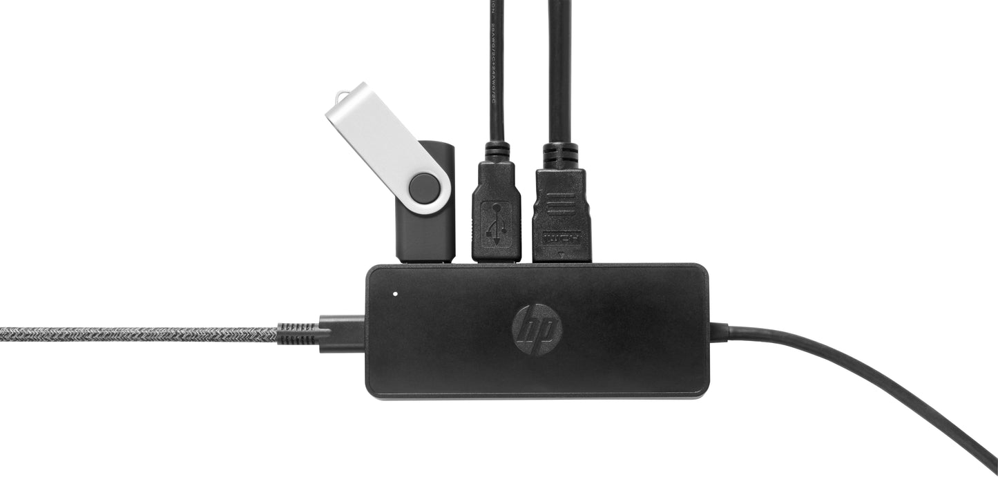 HP USB-C Travel Hub USB-C, HDMI, VGA, USB A HP 7PJ38AA