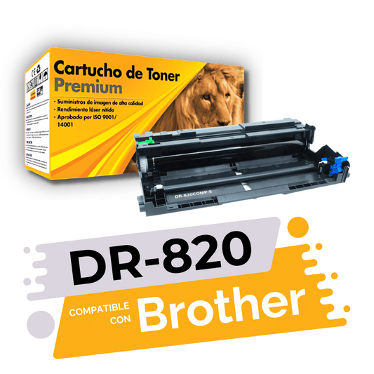 Unidad de Imagen DR820 Compatible con Brother