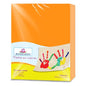 Papel Cortado Eurocolors Carta Naranja Vibrante C/100