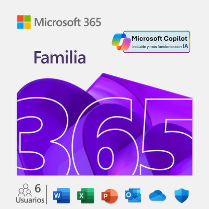 OFFICE 365 FAMILIA MICROSOFT ESD