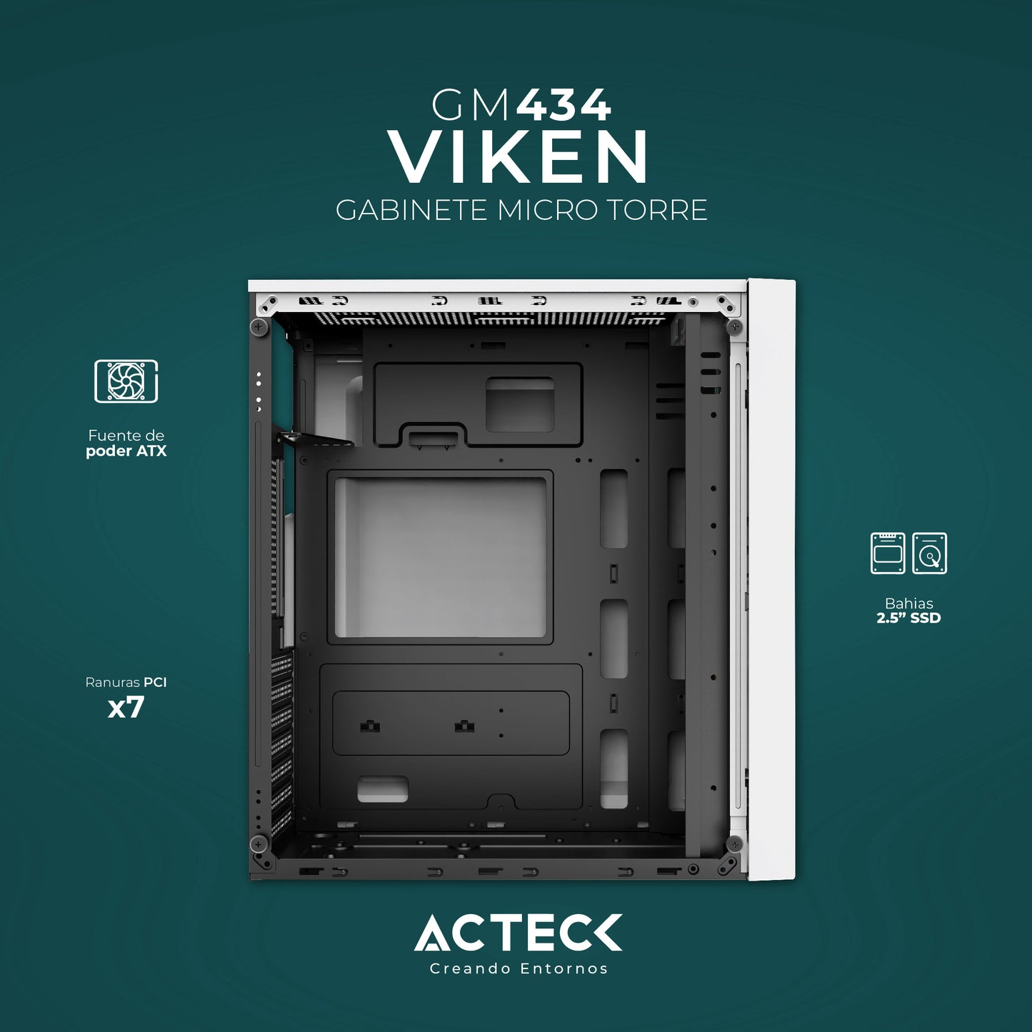 Gabinete ACTECK GM434