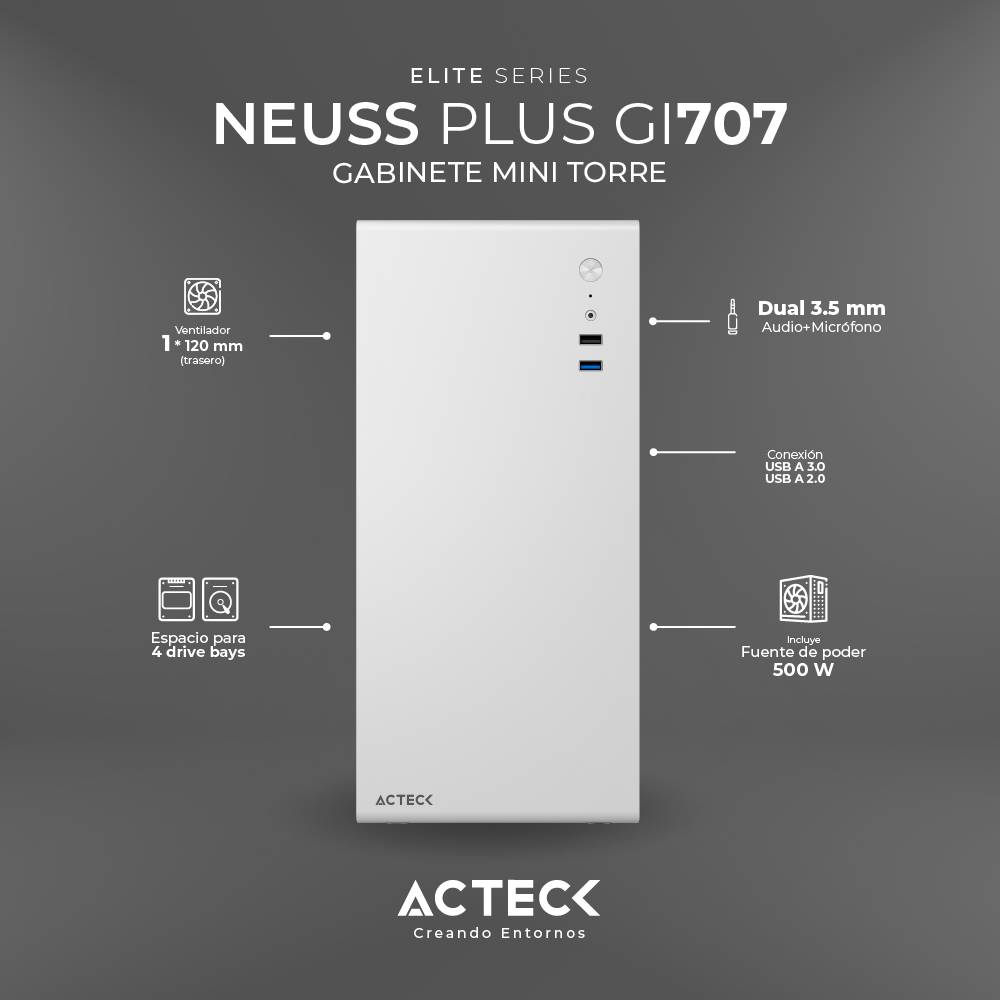 Gabinete ACTECK GI707