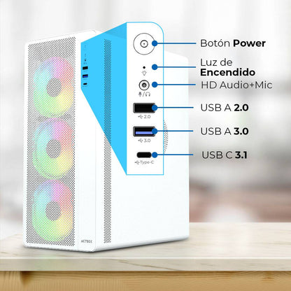 Gabinetes Gaming ACTECK GM767