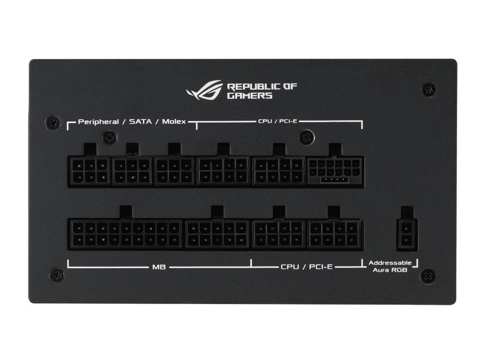 Fuente de poder ASUS ROG-TRIX-1000G-AURA-GAMING