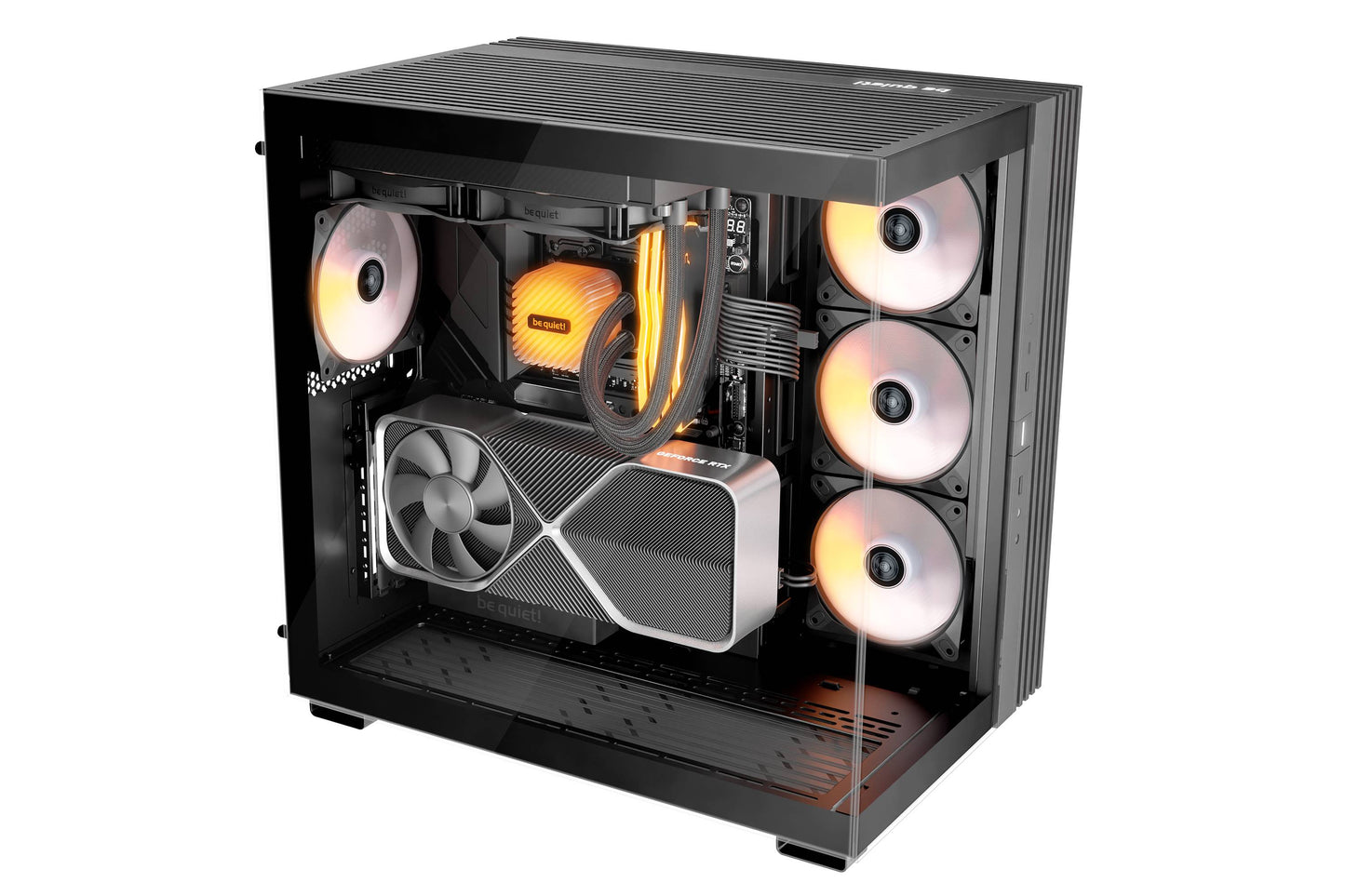 Gabinetes Gaming Be Quiet Light Base 600 DX Black