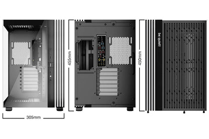 Gabinetes Gaming Be Quiet Light Base 600 DX Black
