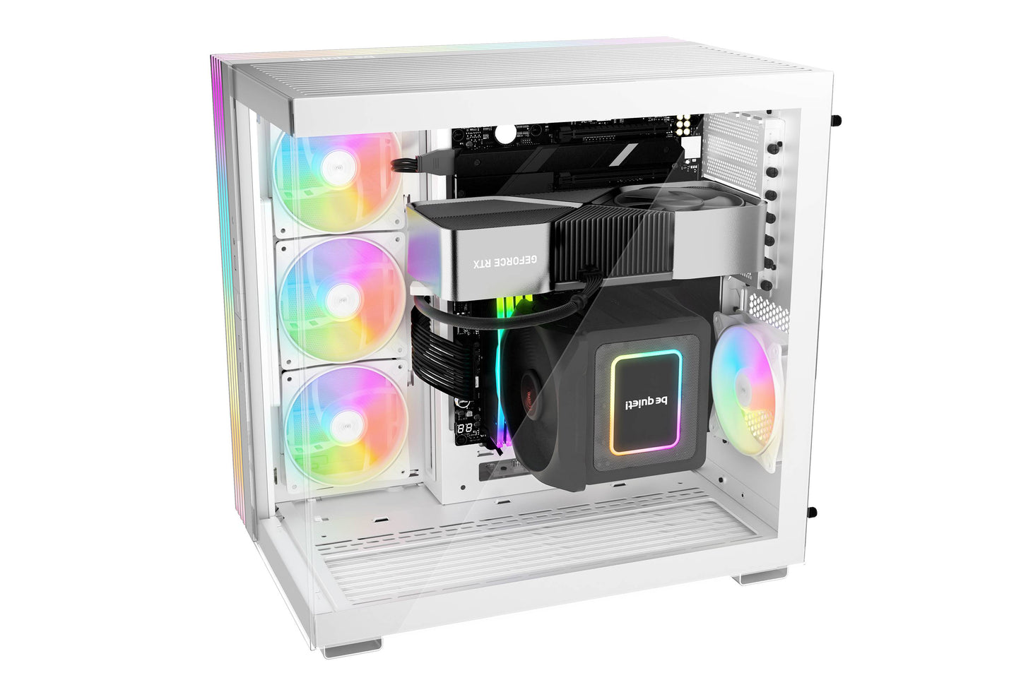 Gabinetes Gaming Be Quiet GABINETE LIGHT BASE 600 DX WHITE