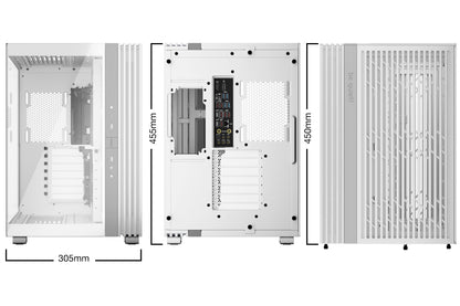 Gabinetes Gaming Be Quiet GABINETE LIGHT BASE 600 DX WHITE
