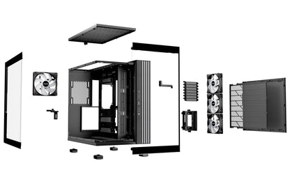 Gabinetes Gaming Be Quiet Light Base 600 LX Black