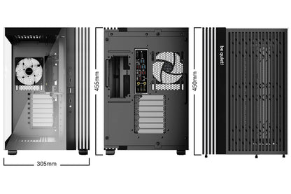 Gabinetes Gaming Be Quiet Light Base 600 LX Black