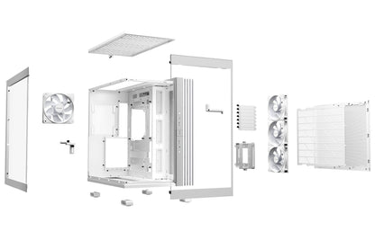 Gabinetes Gaming Be Quiet LIGHT BASE 600 LX WHITE