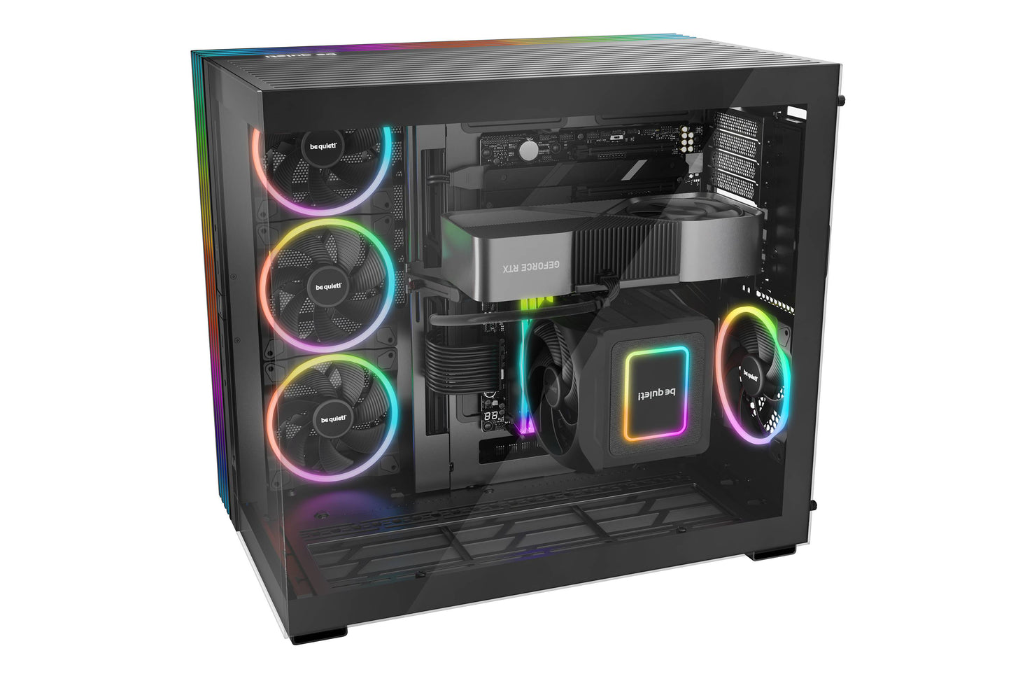 Gabinetes Gaming Be Quiet LIGHT BASE 900 BLACK