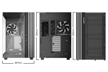 Gabinetes Gaming Be Quiet Light Base 900 FX Black