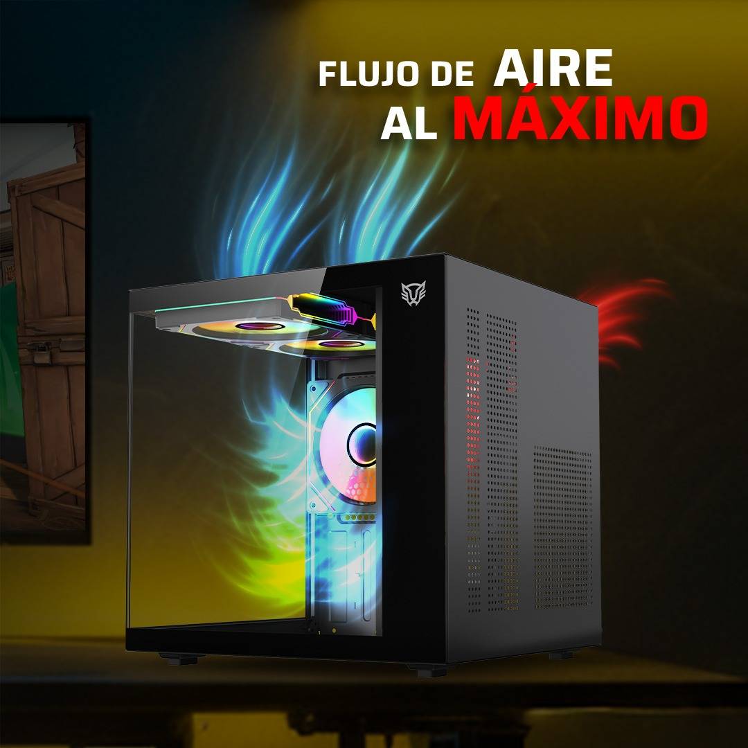 Gabinetes Gaming Balam Rush TANK GLOW MINI 3500