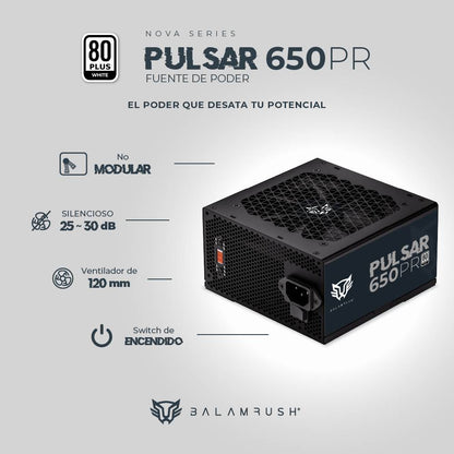 Fuente de poder Balam Rush 650PR