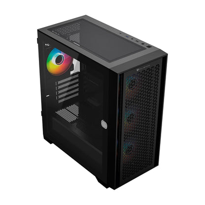 Gabinete Gaming Balam Rush Carbono Twin Mate