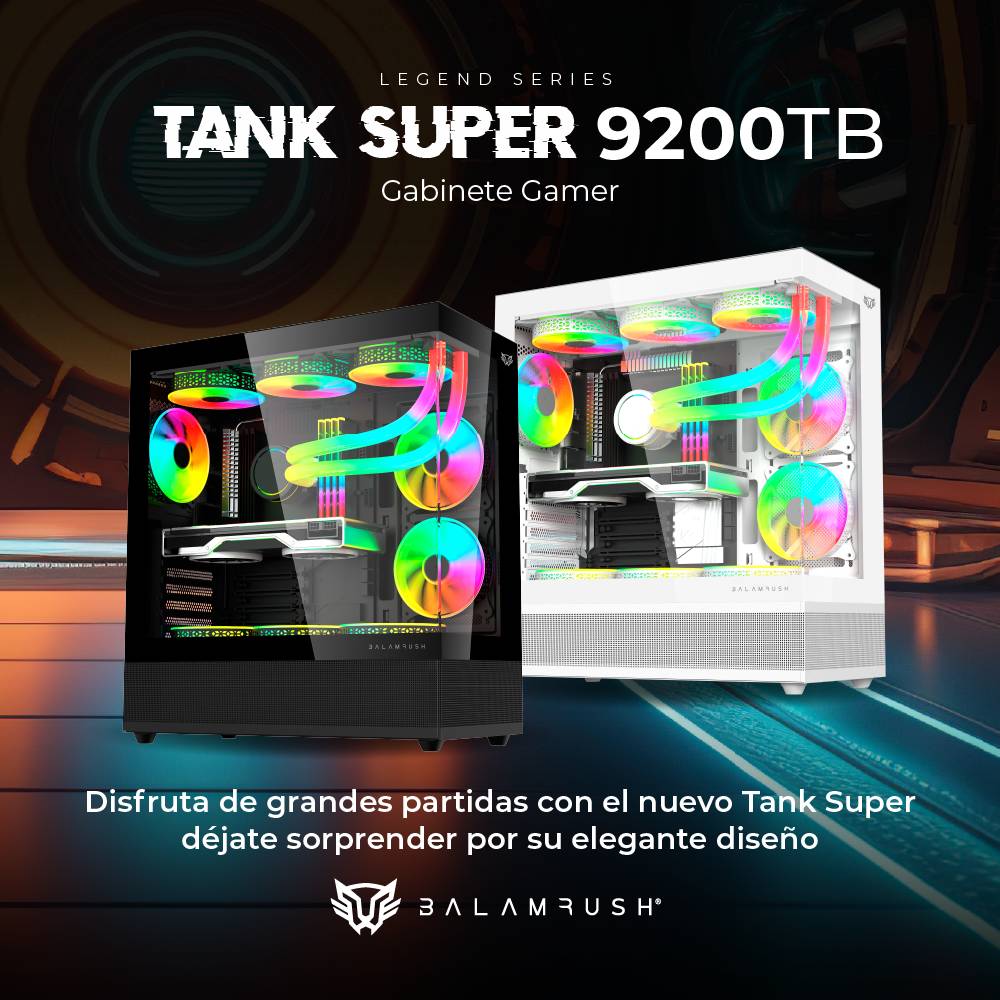 Gabinete Gaming Balam Rush Tank Super