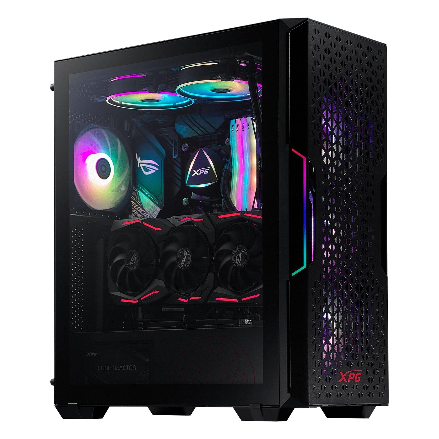 Gabinete GAMER XPG XPG STARKERAIR-BKCWW