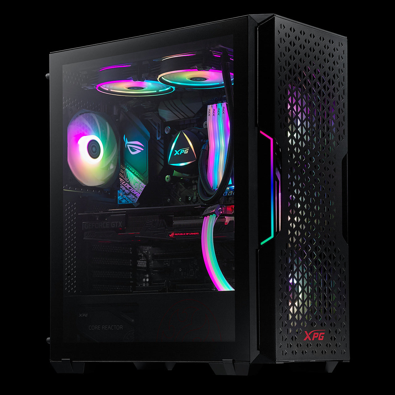 Gabinete GAMER XPG XPG STARKERAIR-BKCWW