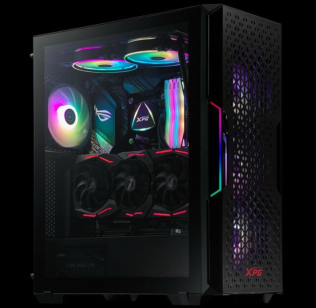 Gabinete GAMER XPG XPG STARKERAIR-BKCWW