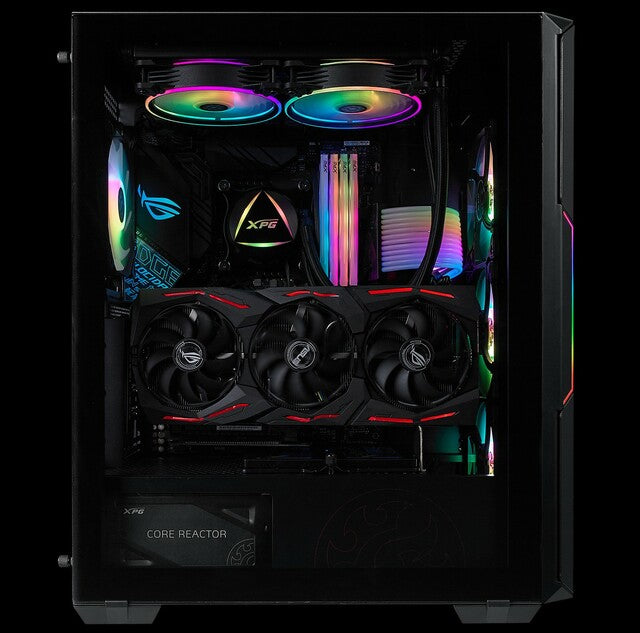 Gabinete GAMER XPG XPG STARKERAIR-BKCWW