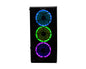 Gabinete Gaming Naceb Gaming HYDRA Crystal Case
