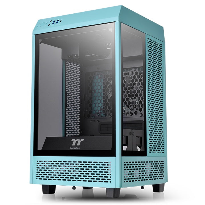 Gabinete  THERMALTAKE The Tower 100 Turquoise Mini Chassi