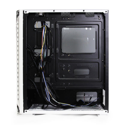 GABINETE  HOLLOW 2500 ATX,C/T 3VEN ARGB/MESH/ Yeyian