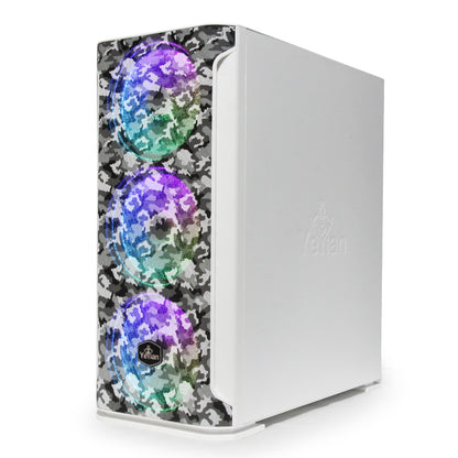 GABINETE  HOLLOW 2500 ATX,C/T 3VEN ARGB/MESH/ Yeyian