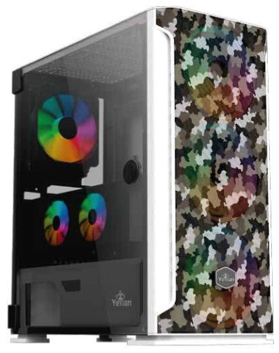 GABINETE  HOLLOW 2500 ATXC/T 3VEN ARGB/MESH/ Yeyian YGH-49704