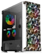 GABINETE  HOLLOW 2500 ATXC/T 3VEN ARGB/MESH/ Yeyian YGH-49704