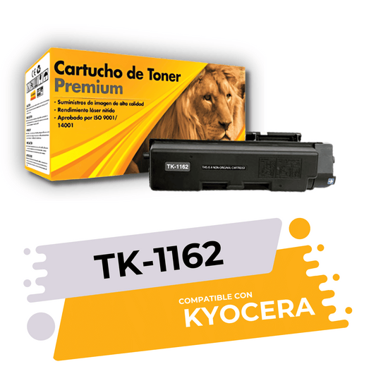 Tóner TK1162 Compatible con Kyocera