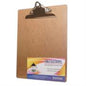 Tabla Agarrapapel Kyma de Madera (Macocel) Tamaño Carta con Broche Mariposa